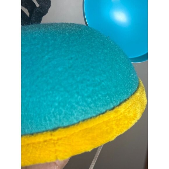 Disney Perry Platypus Teal Hat Mickey Ears Retro Theme Park Collectable Felt - Picture 9 of 15